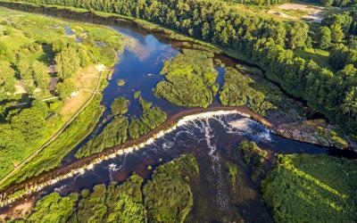 Kuldiga  Venta waterfall