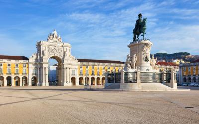 Lisabona Rua Augusta Arch