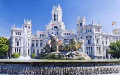 Madridas Cibeles fountain