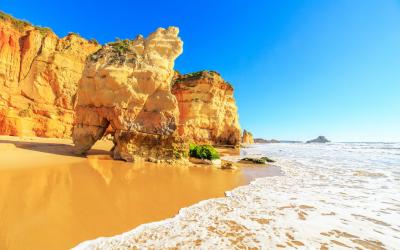 Algarve   Praia da Rocha in Portimao