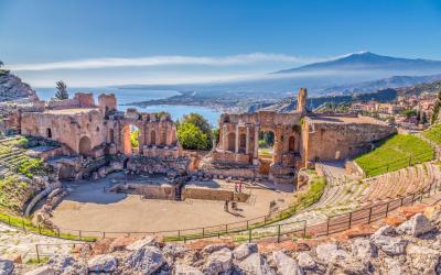 Sicilija   Ancient Greek Theater in Taormina