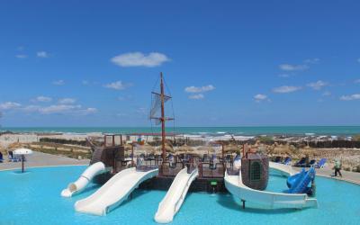 Tunisas. Djerba. Djerba Aqua Resort. Vandens parkas