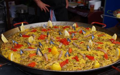 Ispanija. Kanarų sala. Tenerifė. Paella