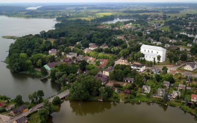 Veisiejai iš paukščio skrydžio