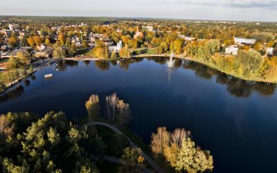 Druskininkai iš paukščio skrydžio