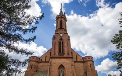 Druskininkų Švč. Mergelės Marijos Škaplierinės bažnyčia  (aut.Ieva Budzeikaitė)