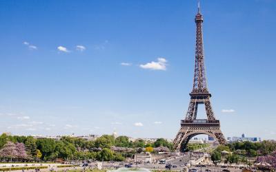 Prancūzija. Paryžius. Eifelio bokštas