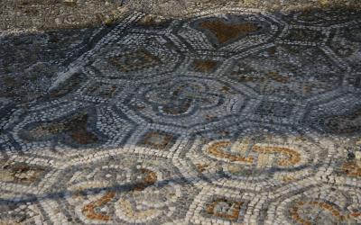 Turkija. Efesas. Mozaika