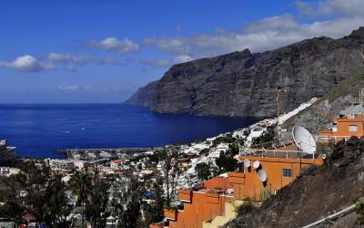 Ispanija. Kanarų sala. Tenerifė. Los Gigantes