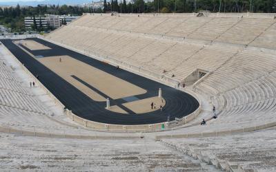 pazintine lektuvu   Atenai   graikija olimpinis stadionas