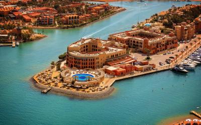 Egiptas. Hurgada. El Gouna. The Three Corners Ocean View