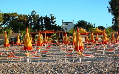 Italija. Sicilijos sala. Taormina. Džardini-Naksas. Kassiopea Hotel