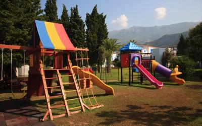Juodkalnija. Budva. Slovenska Plaza Hotel Complex