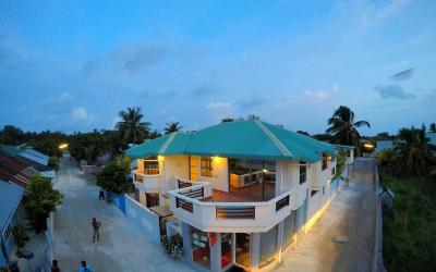 Maldyvai. Kelaa sala. Beach Home Kelaa