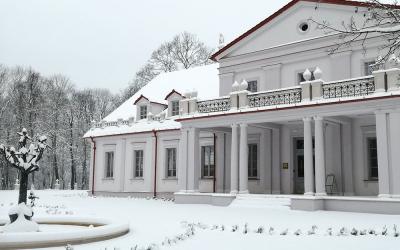 Ilzenbergo dvaras žiemą