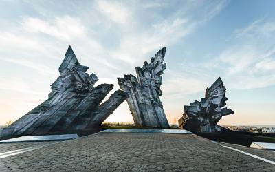 Žydų tragediją menantis Kauno IX forto memorialinis kompleksas