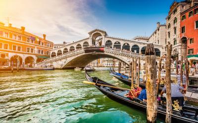 Rialto tiltas   Venecija