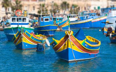 Marsaxlokk prieplauka   Malta