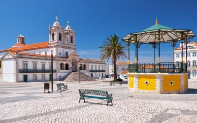 Nazare senamiestis   Portugalija