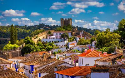 Obidos senamiestis   Portugalija