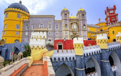 Pena palace   Sintra   Portugalija