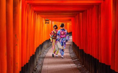 Inari Shrine   Kioto   Japonija