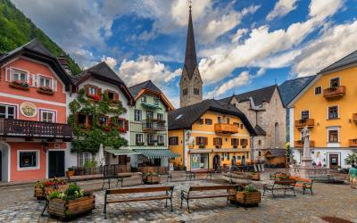 Hallstatt senamiestis   Austrija