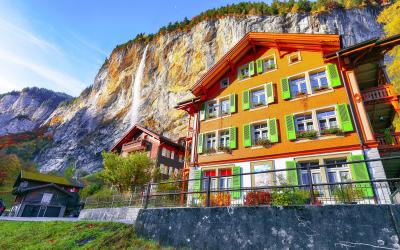 Lauterbrunnen gyvenvietė   Šveicarija