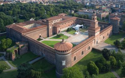 Castello Sforzesco   Milanas