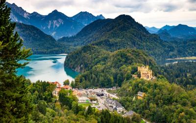 Hohenschwangau pilis    Schwangau   Bavarija