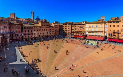 Piazza del Campo    Siena   Italija