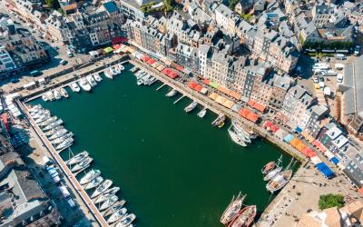 Honfleur panorama   Prancūzija