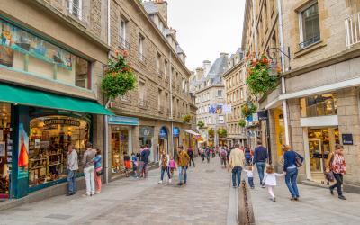 SAINT MALO gatvės   Prancūzija