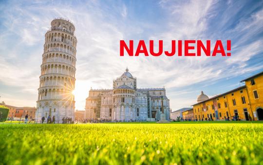 Pisa naujiena