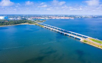 The Rügen Bridge   Vokietija