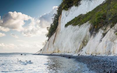 The Chalk Cliffs of Rugen Island   Vokietija