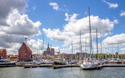 Stralsund, harbour   Vokietija