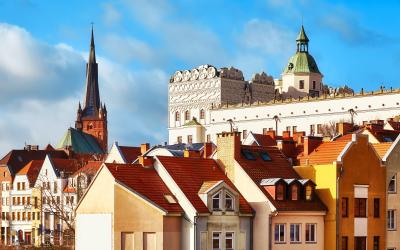 Szczecin cityscape   Lenkija