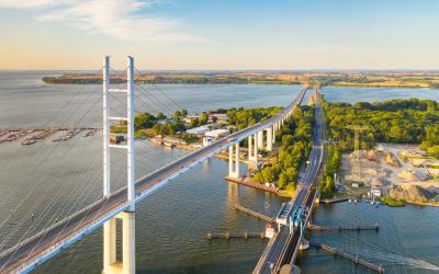 Bridge in stralsund   Vokietija