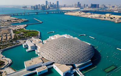 Louvre museum and Abu Dhabi   JAE