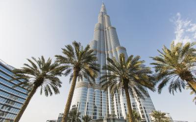 Burj Khalifa in Dubai   JAE