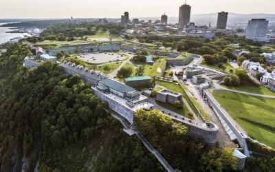 the old fortress of Quebec   Kanada