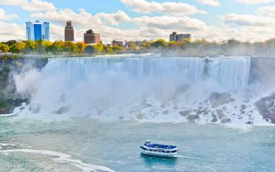 Panorama of Niagara Falls   Kanada