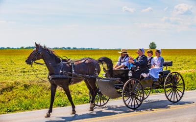 Amish family   USA