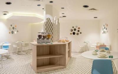 Split, Priska med luxury rooms pusryčių erdvė