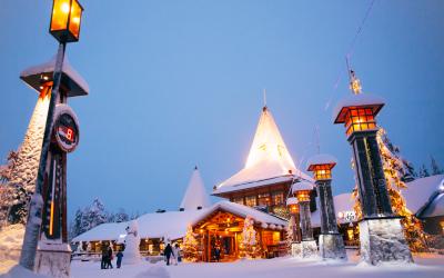 Centrinė aikštė Kalėdų senelio kaime, Rovaniemis