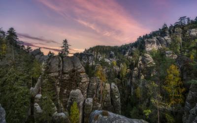 Adaršpach uolos, Čekija