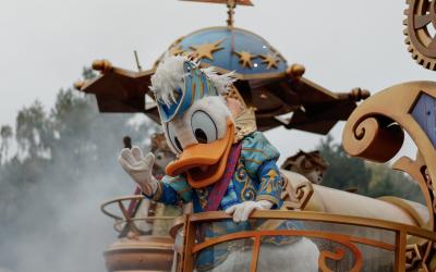 Parade in Disneyland Paris park
