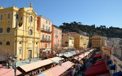 France, french riviera, Nice city