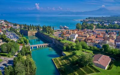 Peschiera del Garda, Italy.